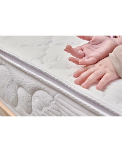 Uşaq üçün döşək Yataş Milky Comfy Pocket, 70x130 sm, ağ