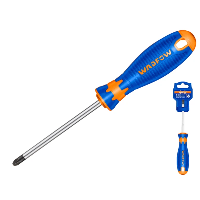 Отвертка Wadfow WSD2224, PH2, 100 мм Отвертка Wadfow WSD2224, PH2, 100 мм