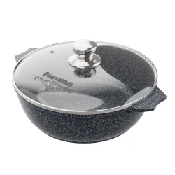 Жаровня Мечта Гранит Star 36803, 6 л, алюминий, с крышкой, две ручки, синий Жаровня Мечта Гранит Star 36803, 6 л, алюминий, с крышкой, две ручки, синий