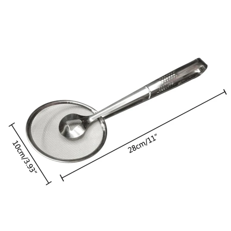 Kəfkir-maşa NH_ZC2, paslanmayan polad, gümüşü, 28x10 sm