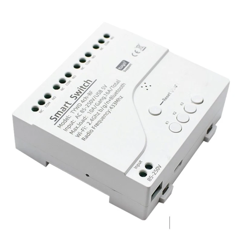 WiFi реле Tuya TYWD 4CH-RF WiFi реле Tuya TYWD 4CH-RF