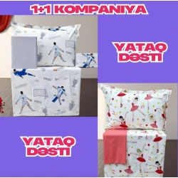 Комплект постельного белья Narlı-DD-007, простыня 180x240 см, пододеяльник 160x220 см, наволочки 50x70 см 1 шт