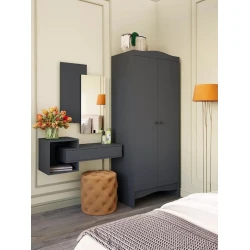 Консоль Art Mebel 42, ламинат, 120x95x35 см, антрацит Консоль Art Mebel 42, ламинат, 120x95x35 см, антрацит