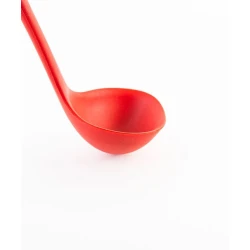 Половник Hom-me, 27.2 см, силикон, красный Половник Hom-me, 27.2 см, силикон, красный