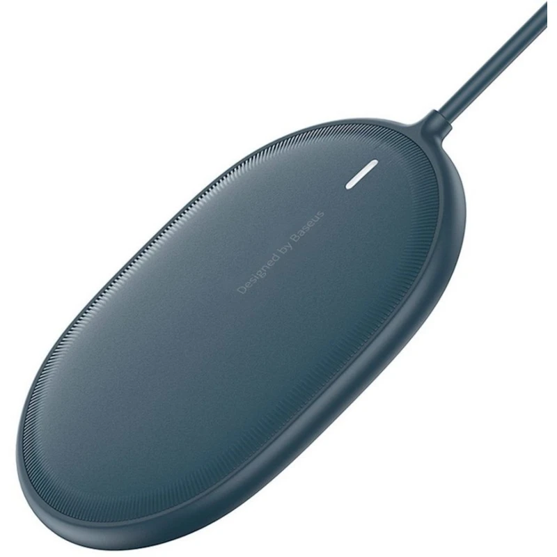 Беспроводное зарядное устройство Baseus Light Magnetic Wireless Charger 15 W, Blue
