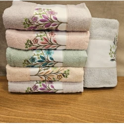 Полотенце MiraNova FS-497, 6 шт, разноцветный