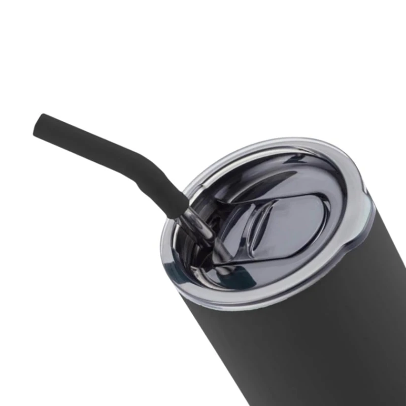 Termo fincan GRTH003, metal, gümüşü/qara, 540 ml