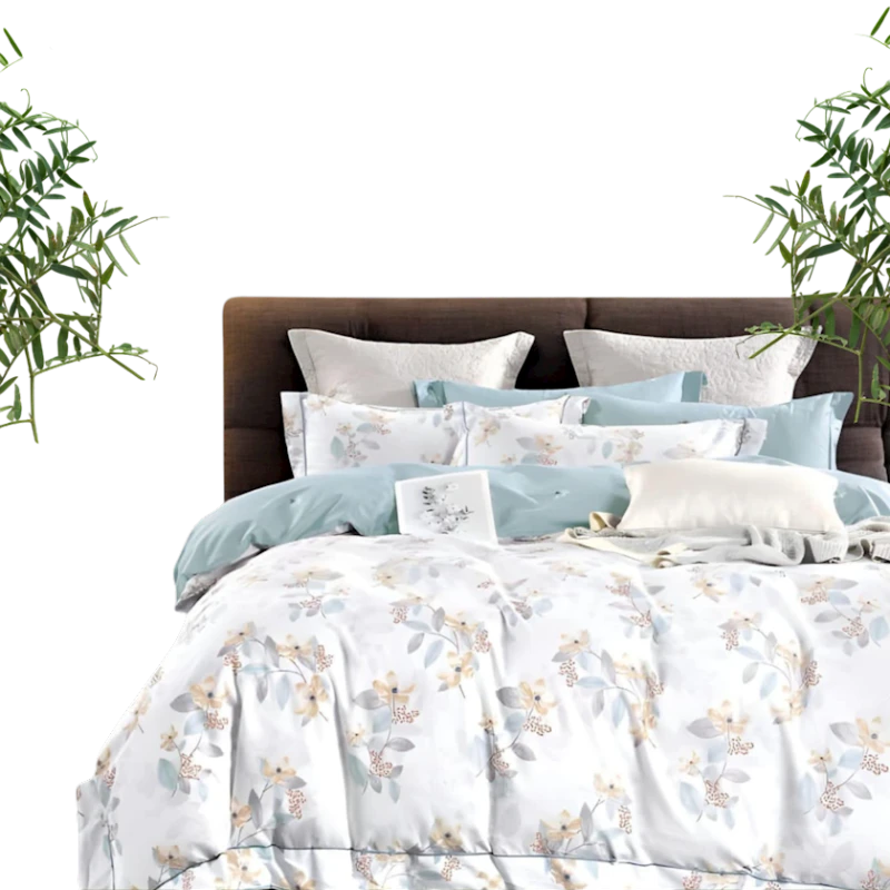 Комплект постельного белья Narlı Exclusive Narlı 000769, пододеяльник 160x220 см, простыня 180x240 см, наволочка 50x70 см, односпальный, сатин, разноцветный