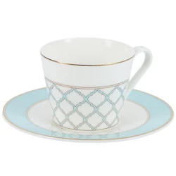 Чайная пара Gipfel Aurora 42867, костяной фарфор, разноцветный, 250 мл Чайная пара Gipfel Aurora 42867, костяной фарфор, разноцветный, 250 мл