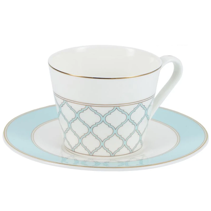 Чайная пара Gipfel Aurora 42867, костяной фарфор, разноцветный, 250 мл Чайная пара Gipfel Aurora 42867, костяной фарфор, разноцветный, 250 мл