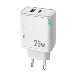 Сетевое зарядное устройство Euroacs EU-MQ338 USB PD 25W Сетевое зарядное устройство Euroacs EU-MQ338 USB PD 25W