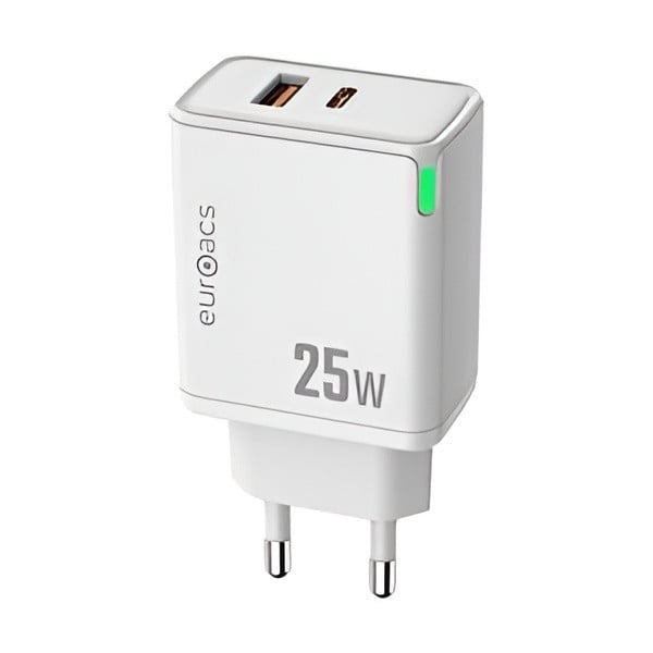 Сетевое зарядное устройство Euroacs EU-MQ338 USB PD 25W
