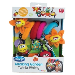Игрушка для колясок Playgro Amazing garden twirly whirly, текстиль, 0+ лет, 8.5x2.3x33.5 см, 147 г Игрушка для колясок Playgro Amazing garden twirly whirly, текстиль, 0+ лет, 8.5x2.3x33.5 см, 147 г