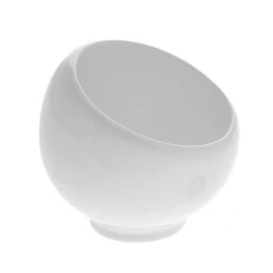 Сахарница Wilmax, 8.5x9 см, фарфор, белый Сахарница Wilmax, 8.5x9 см, фарфор, белый