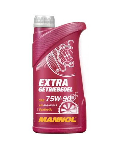 Yarısintetik transmissiya yağı Mannol Extra Getriebeoel 75W-90, 1 L