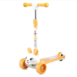 Детский самокат JSY-518, жёлтый Детский самокат JSY-518, жёлтый