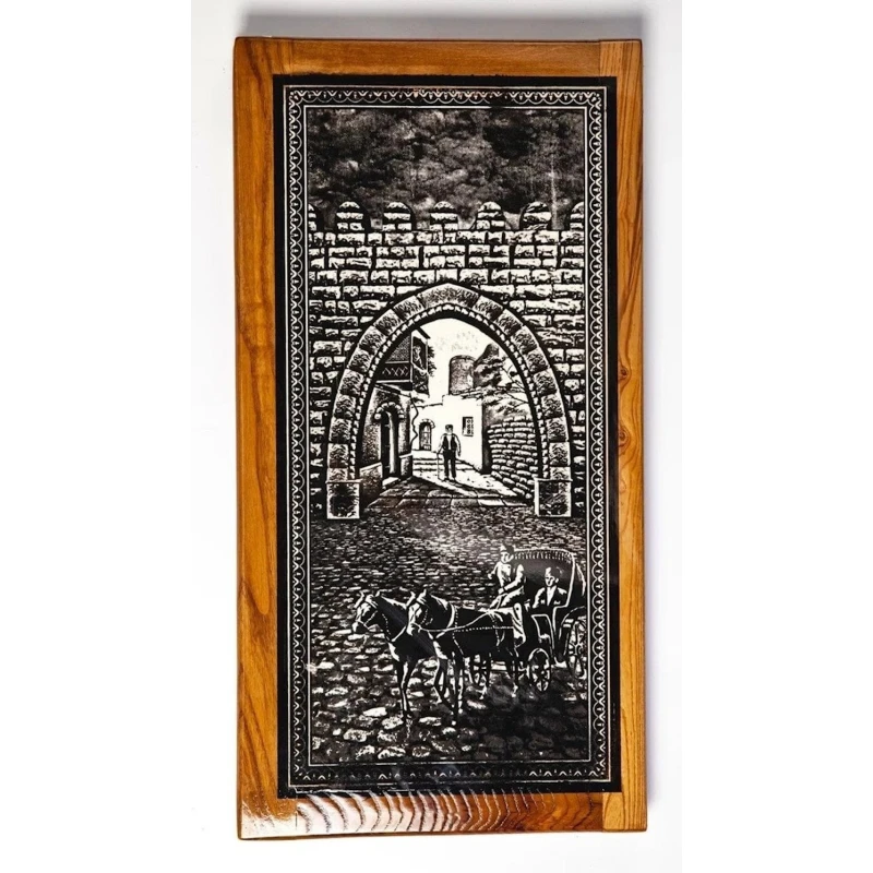 Нарды Az Nərd 63 Старый Баку, дерево, коричневый, 32х65 см Нарды Az Nərd 63 Старый Баку, дерево, коричневый, 32х65 см