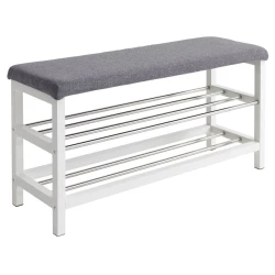 Подставка для обуви JYSK Egeskov, 100x50x34 см, белая Подставка для обуви JYSK Egeskov, 100x50x34 см, белая