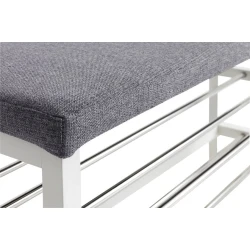 Подставка для обуви JYSK Egeskov, 100x50x34 см, белая Подставка для обуви JYSK Egeskov, 100x50x34 см, белая