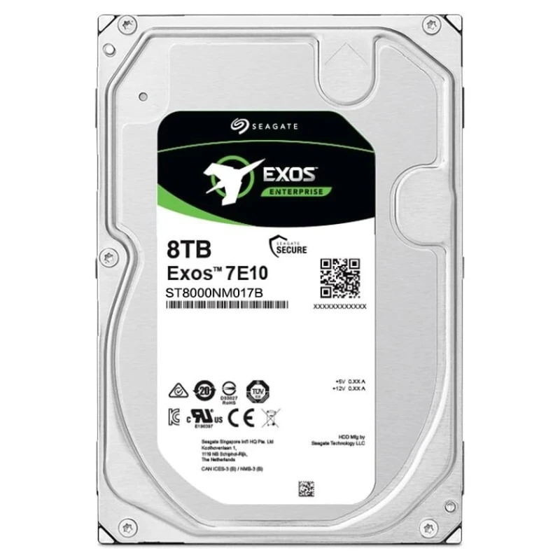 Жесткий диск Seagate 8TB Exos 7E10 SATA III 3.5 Жесткий диск Seagate 8TB Exos 7E10 SATA III 3.5