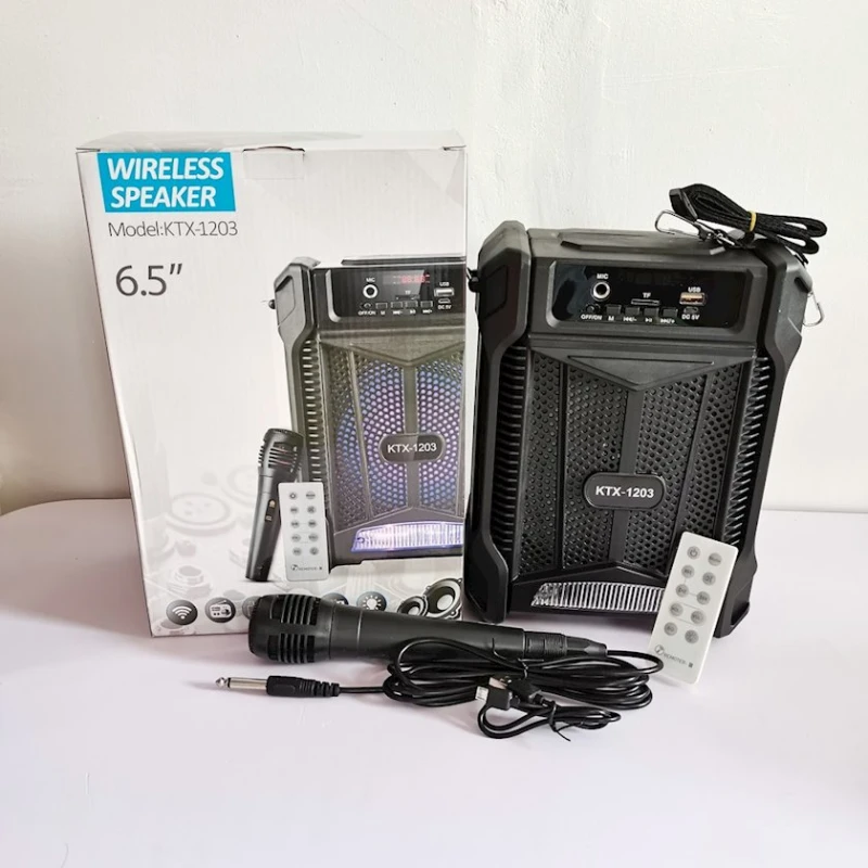 Портативная колонка KTS 1203 Black Портативная колонка KTS 1203 Black