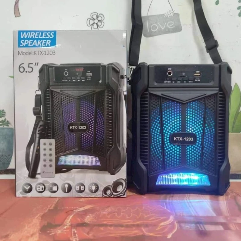 Портативная колонка KTS 1203 Black Портативная колонка KTS 1203 Black
