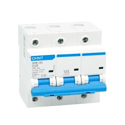 Автоматический выключатель Chint NXB-125 3P 125A 10kA x-C