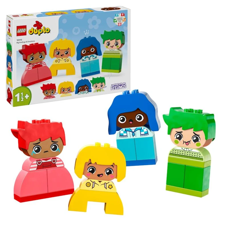 Конструктор LEGO Duplo Big Feelings and Emotions 10415, от 1.5 лет, 23 элементов