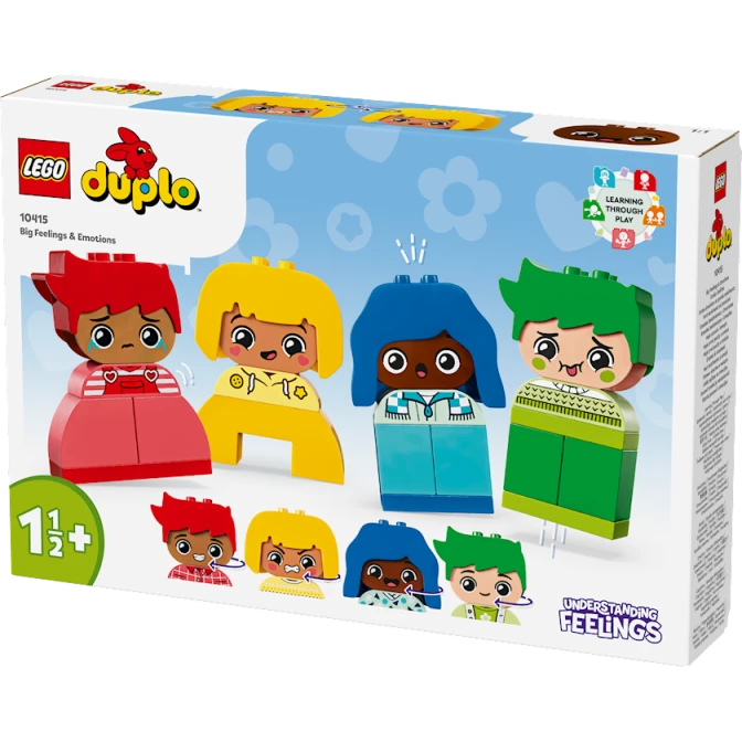 Конструктор LEGO Duplo Big Feelings and Emotions 10415, от 1.5 лет, 23 элементов