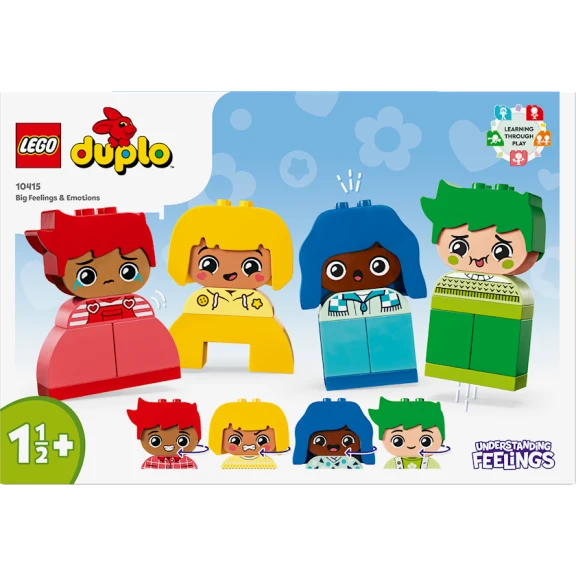Конструктор LEGO Duplo Big Feelings and Emotions 10415, от 1.5 лет, 23 элементов