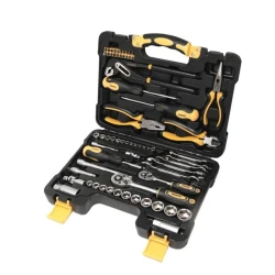 Alət dəsti WMC Tools 3065 qara/sarı, 65 əd
