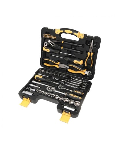 Alət dəsti WMC Tools 3065 qara/sarı, 65 əd