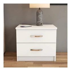 Тумба Ev Plus ev_12116222, ЛДСП, белый, 44.6x52x44.5 см Тумба Ev Plus ev_12116222, ЛДСП, белый, 44.6x52x44.5 см