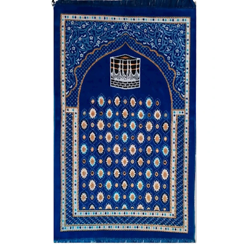 Коврик для намаза 005, синий