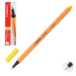 Капиллярная ручка Stabilo point 88 Lemon Yellow, желтый