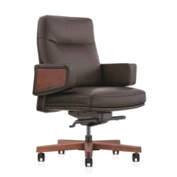 Кресло офисное Lord-B 2119, 68х69х101.5 см, коричневое