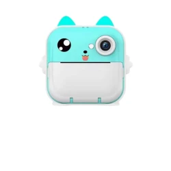 Uşaqlar üçün kamera foto kağızı ilə Children Digital Print Camera Q-5 Blue Uşaqlar üçün kamera foto kağızı ilə Children Digital Print Camera Q-5 Blue