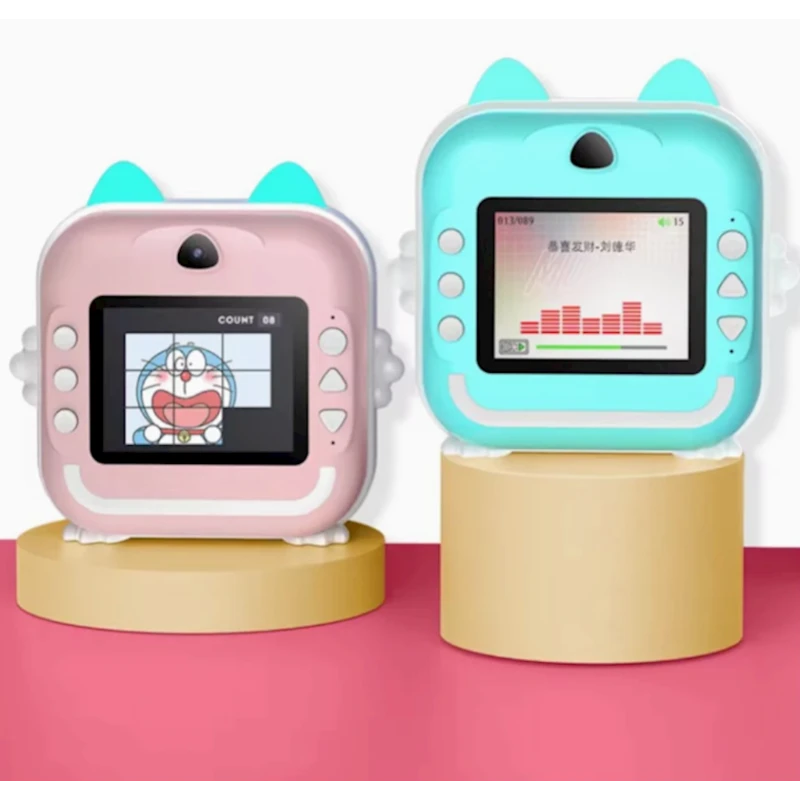 Фотоаппарат для детей с фотобумагой Children Digital Print Camera Q-5 Blue Фотоаппарат для детей с фотобумагой Children Digital Print Camera Q-5 Blue