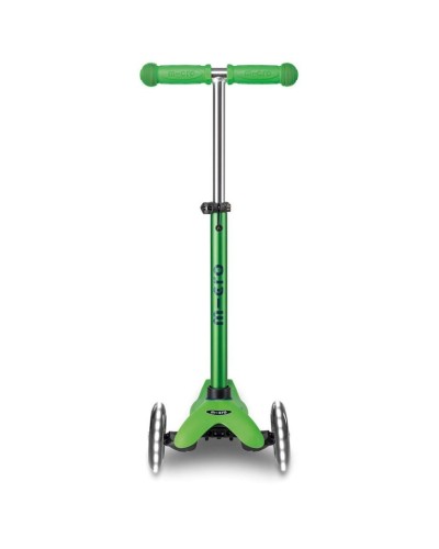 Uşaqlar üçün samokat Micro Mini Deluxe LED Green Blue MMD174