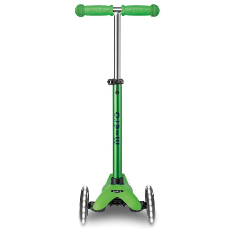 Самокат детский Micro Mini Deluxe LED Green Blue MMD174 Самокат детский Micro Mini Deluxe LED Green Blue MMD174