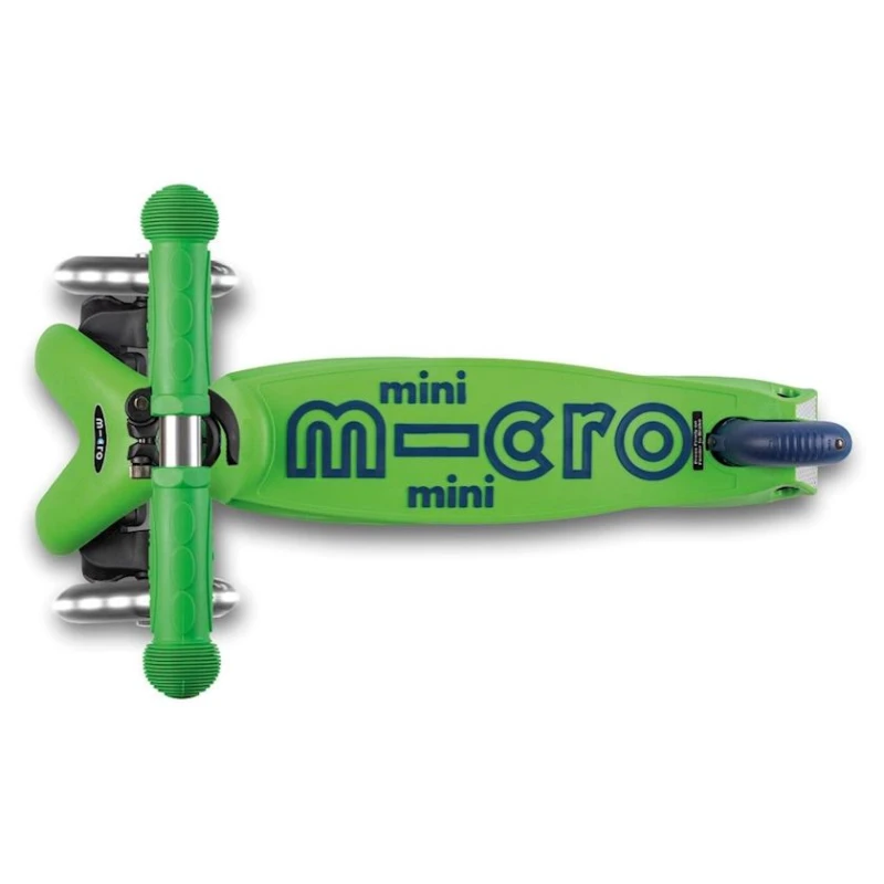 Самокат детский Micro Mini Deluxe LED Green Blue MMD174 Самокат детский Micro Mini Deluxe LED Green Blue MMD174