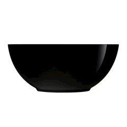 Салатница Luminarc Diwali ML-00461, опаловое стекло, черная, 18 см