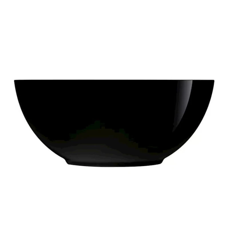 Салатница Luminarc Diwali ML-00461, опаловое стекло, черная, 18 см Салатница Luminarc Diwali ML-00461, опаловое стекло, черная, 18 см