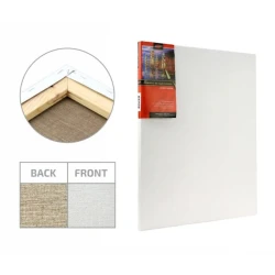 Холст на подрамнике Rosa, лен, среднее зерно, акрил, 15х15 см