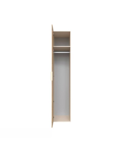Şkaf Art Mebel 24, laminat, bej/qəhvəyi, 210x40x45 sm