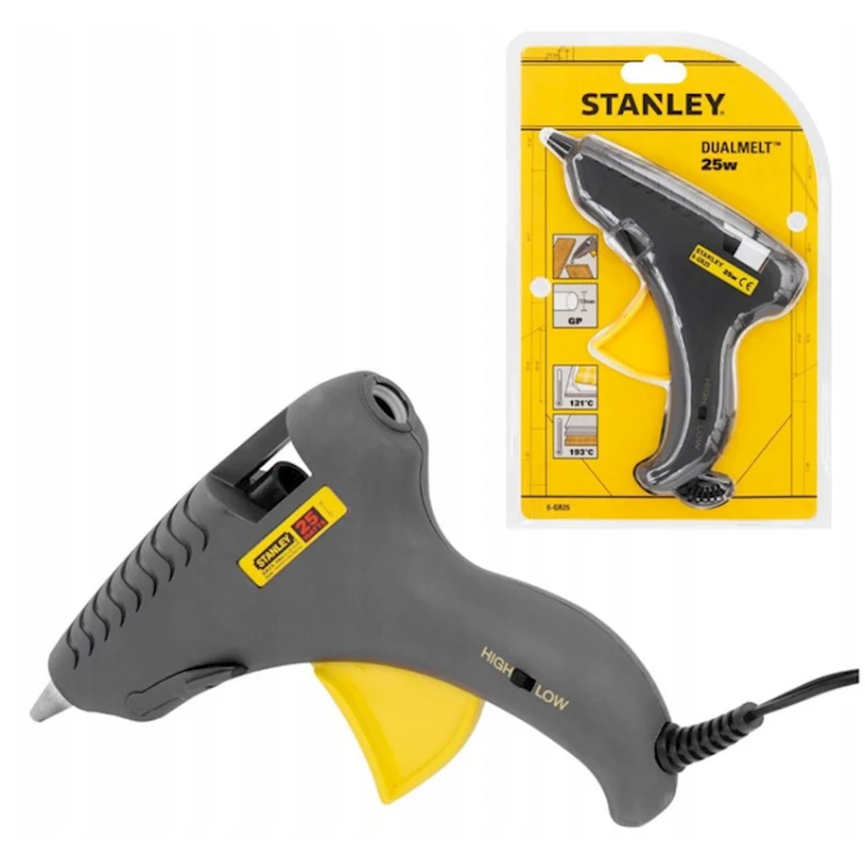 Клеевой пистолет Stanley 6-GR25