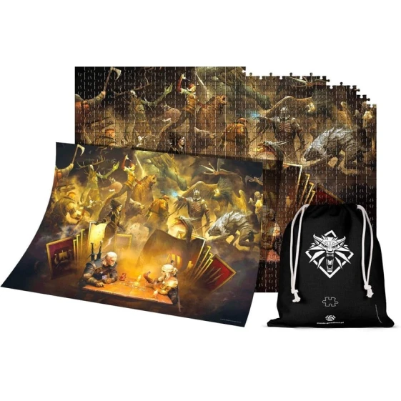 Пазл Good Loot Witcher: Playing Gwent, 1000 элементов Пазл Good Loot Witcher: Playing Gwent, 1000 элементов