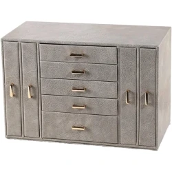 Органайзер с выдвижными ящиками для аксессуаров BHD2016079, серый, 16x22x33 см