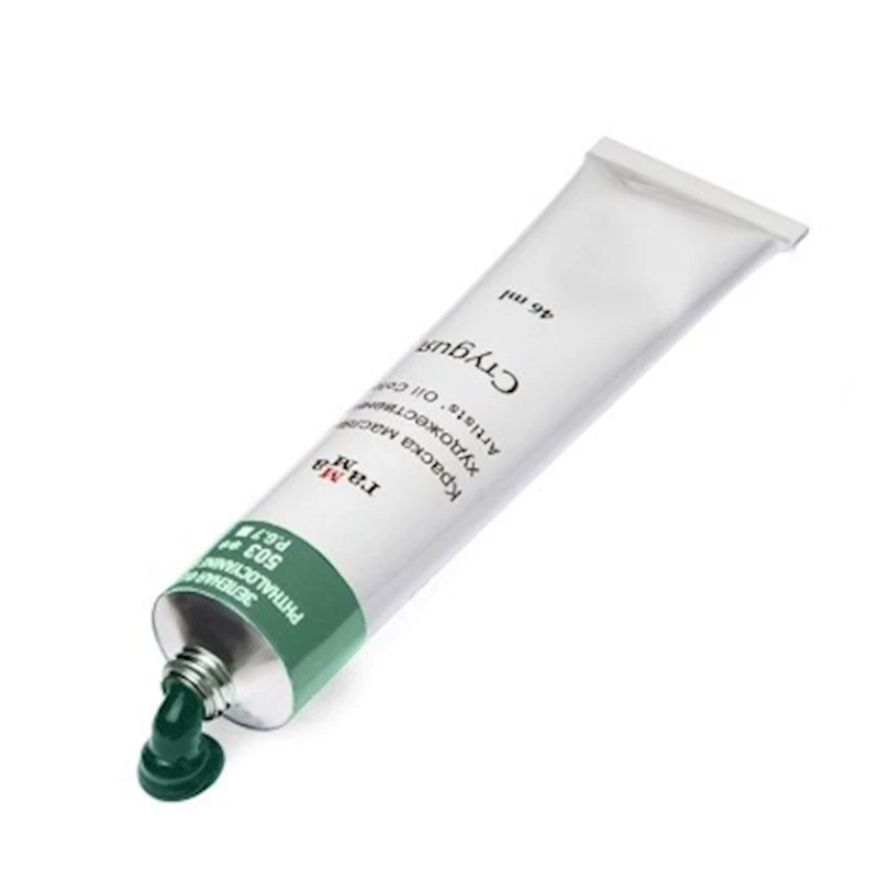 Масляная краска Гамма Студия Phthalocyanine Green 503, 46 мл