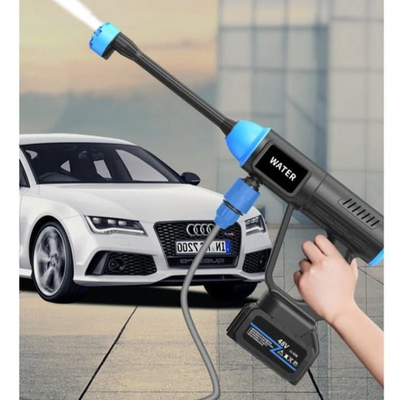 Yüksək təzyiqli yuyucu maşın watergun_44, qara/göy